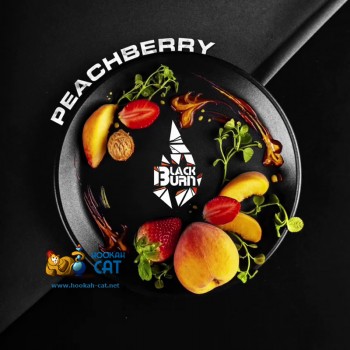 Заказать кальянный табак BlackBurn Peachberry (БлэкБерн Персик Земляника) 100г онлайн с доставкой всей России